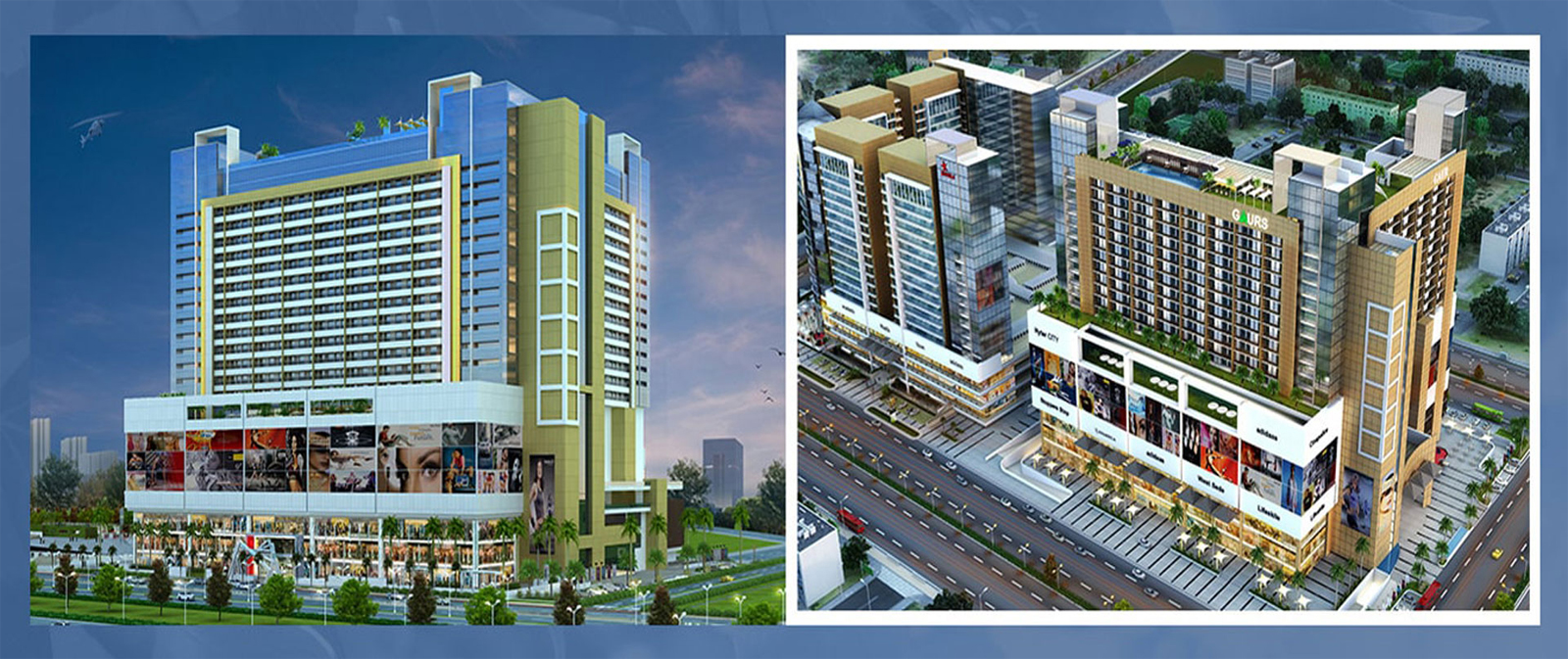 Gaur Sector 129 Noida, Expressway, Commercial, Residential